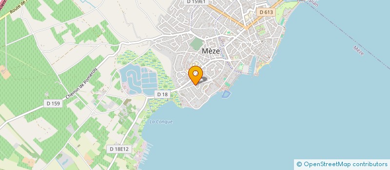 localisation de l'entreprise SCI J A M S à MEZE