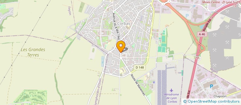 localisation de l'entreprise SCI J.A.M.S à CORBAS