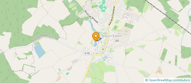 localisation de l'entreprise SCI J.A.N.  NIEUIL-L'ESPOIR