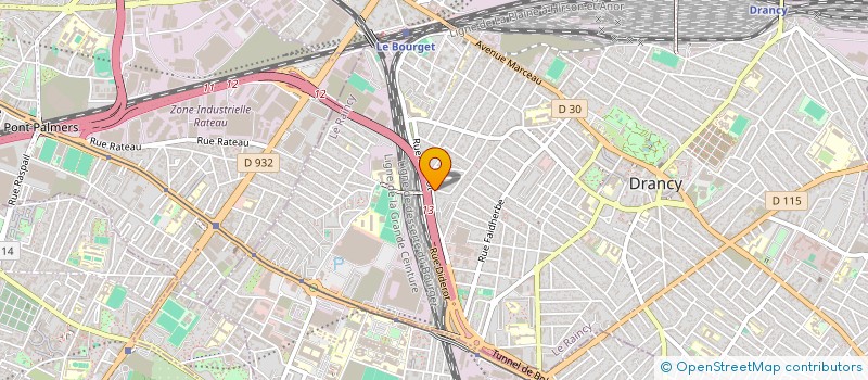 localisation de l'entreprise SCI J.A.P.A.  DRANCY