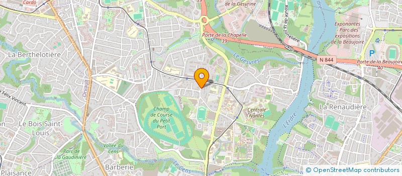 localisation de l'entreprise SCI J.A.P INMO  NANTES