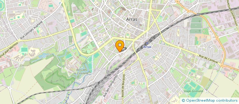 localisation de l'entreprise SCI J.A.R.A. MERLIMONT à ARRAS