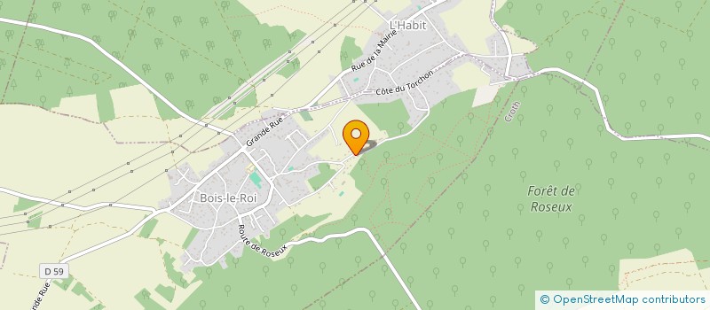 localisation de l'entreprise SCI J.A.S. à BOIS-LE-ROI