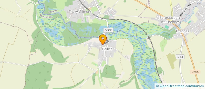 localisation de l'entreprise SCI J.A.T.A.  HAILLES