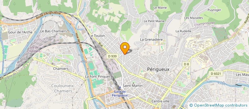 localisation de l'entreprise SCI J'ACKCESS à PERIGUEUX
