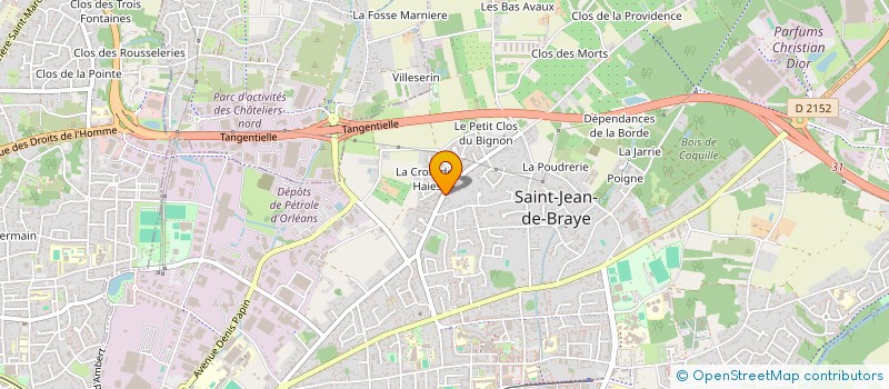 localisation de l'entreprise SCI J.B à SAINT-JEAN-DE-BRAYE