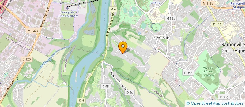 localisation de l'entreprise SCI J.B à TOULOUSE
