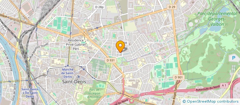 localisation de l'entreprise SCI J.B  SAINT-DENIS