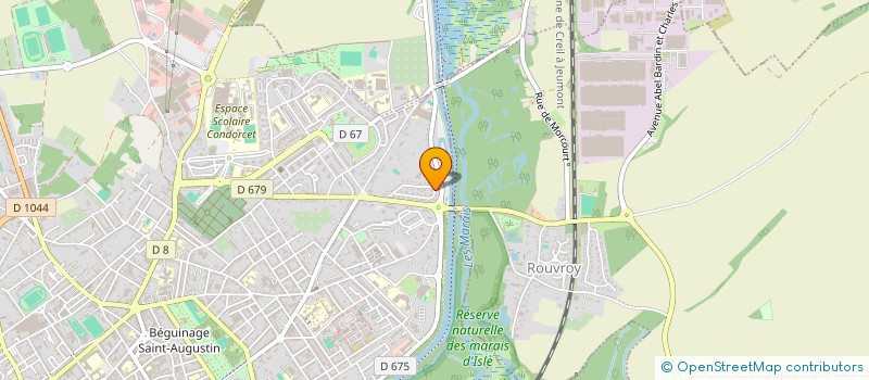 localisation de l'entreprise SCI J.B.C. à SAINT-QUENTIN