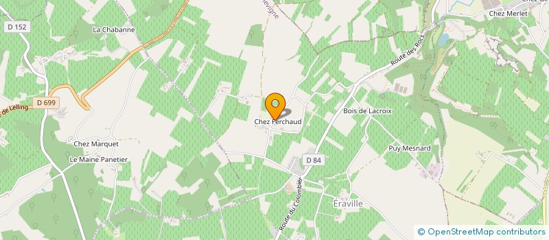 localisation de l'entreprise SCI J.B.D.L.C. à BELLEVIGNE