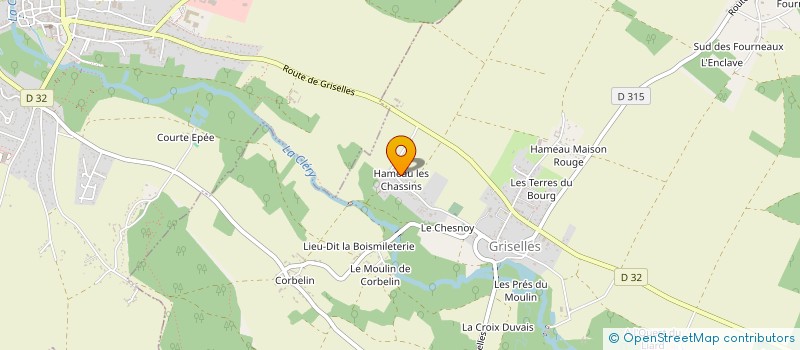 localisation de l'entreprise SCI J.B.H. à GRISELLES