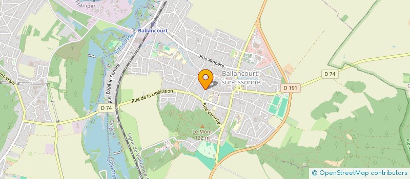 localisation de l'entreprise SCI J.B.J à BALLANCOURT-SUR-ESSONNE