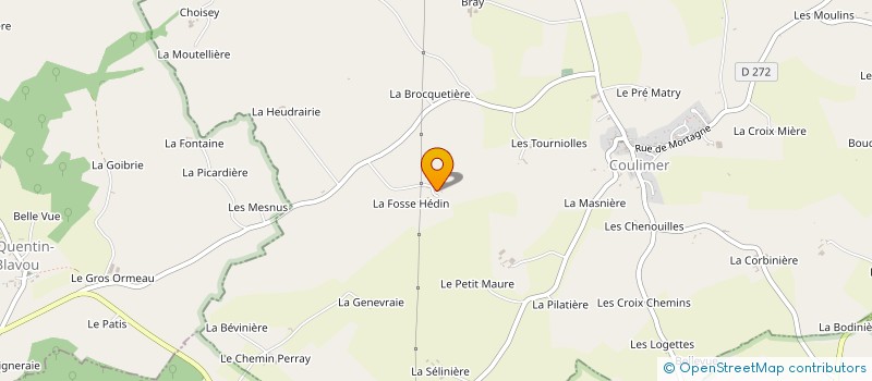 localisation de l'entreprise SCI J.B.L. à COULIMER