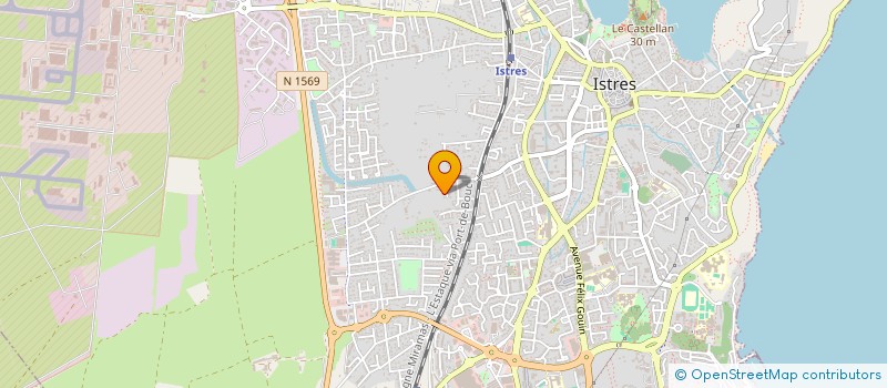 localisation de l'entreprise SCI J.B.L  ISTRES