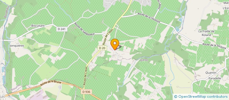 localisation de l'entreprise SCI J.B.S.  SAINT-GERMAIN-DU-PUCH