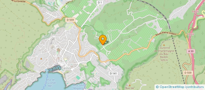 localisation de l'entreprise SCI J.B.V. à CASSIS