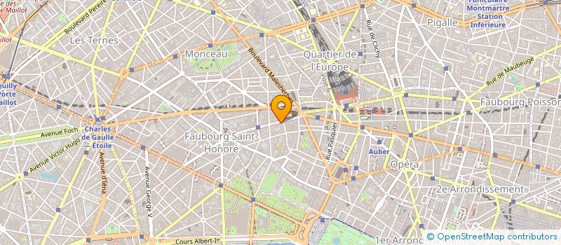 localisation de l'entreprise SCI J BERLIOZ  PARIS