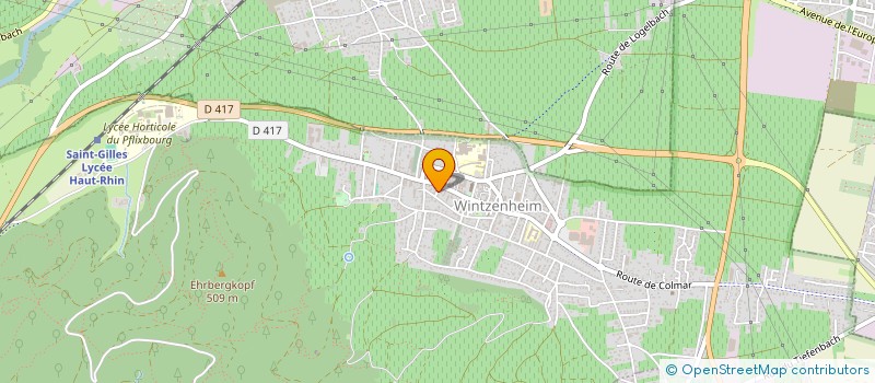 localisation de l'entreprise SCI J.C  WINTZENHEIM