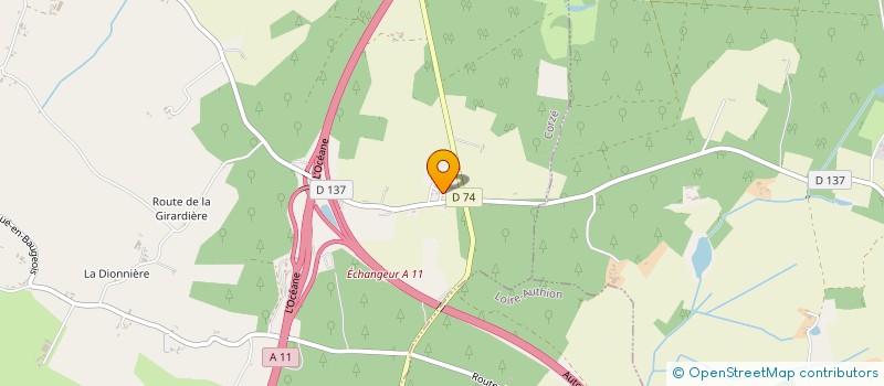 localisation de l'entreprise SCI J.C.  CORZE