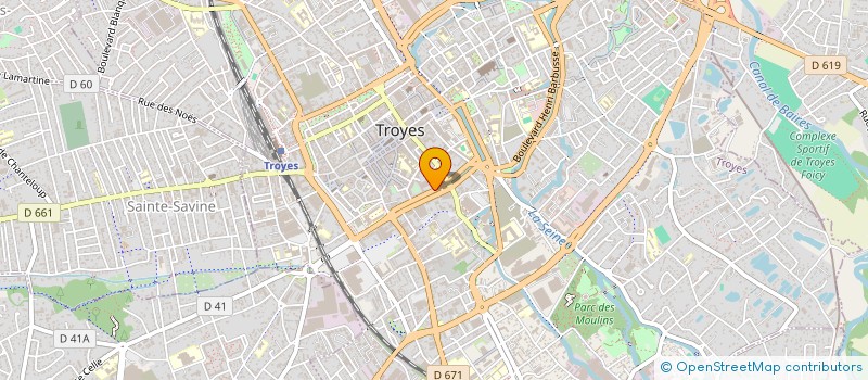 localisation de l'entreprise SCI J.C.A à TROYES