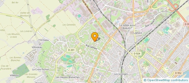 localisation de l'entreprise SCI J.C.A.  BLOIS