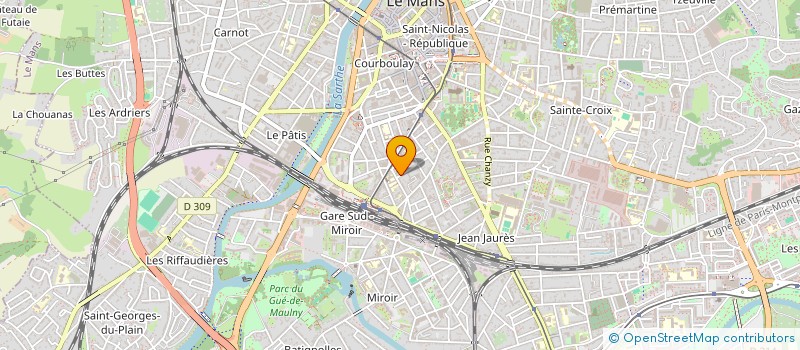 localisation de l'entreprise SCI J.C.C.  LE PECQ