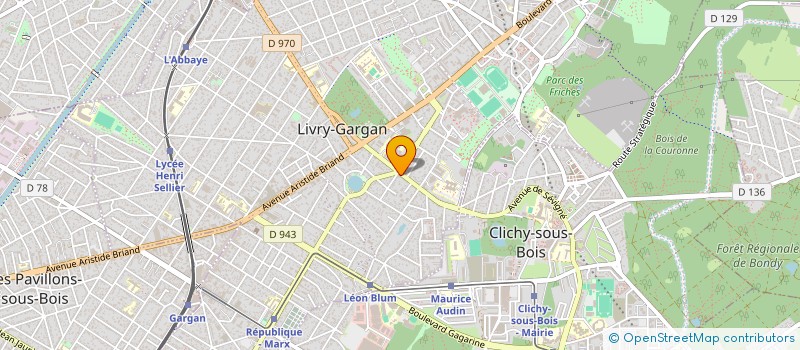 localisation de l'entreprise SCI J.C.E à LIVRY-GARGAN