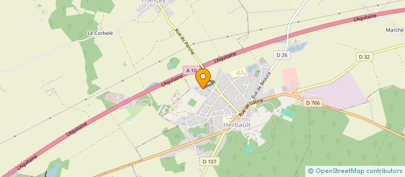 localisation de l'entreprise SCI J.C.G.  HERBAULT