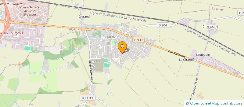 localisation de l'entreprise SCI  J.C.H.  LA JARNE