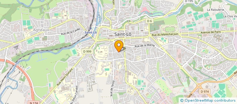 localisation de l'entreprise SCI J-C IMMO  SAINT-LO