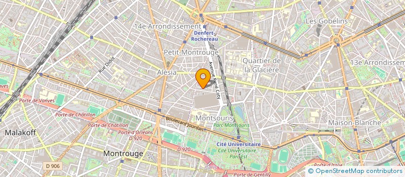 localisation de l'entreprise SCI J C K  PARIS