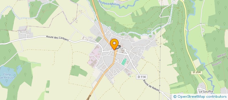 localisation de l'entreprise SCI J C P  JOUARRE