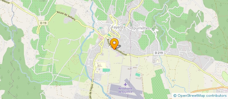 localisation de l'entreprise SCI J.C.P à FAYENCE