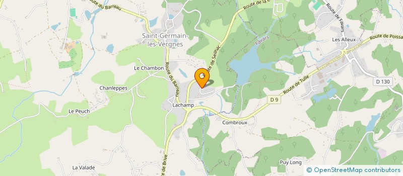 localisation de l'entreprise SCI J.C.S.CL  SAINT-GERMAIN-LES-VERGNES