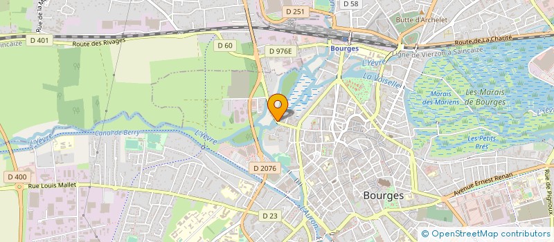 localisation de l'entreprise SCI J.D.A.F.D  BOURGES