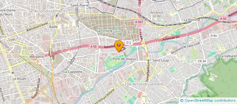 localisation de l'entreprise SCI J D B à MARSEILLE
