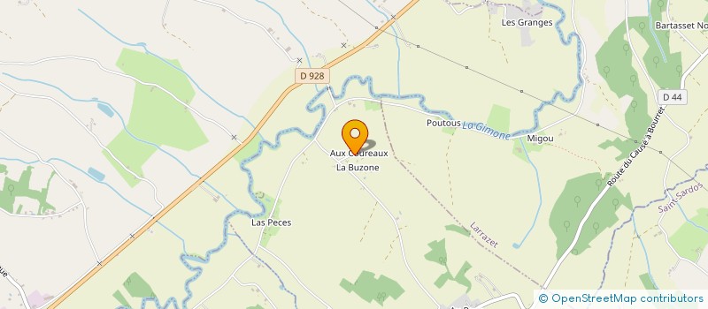 localisation de l'entreprise SCI J.D.B  BELBEZE-EN-LOMAGNE