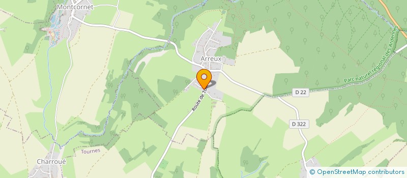 localisation de l'entreprise SCI J.D.C  ARREUX