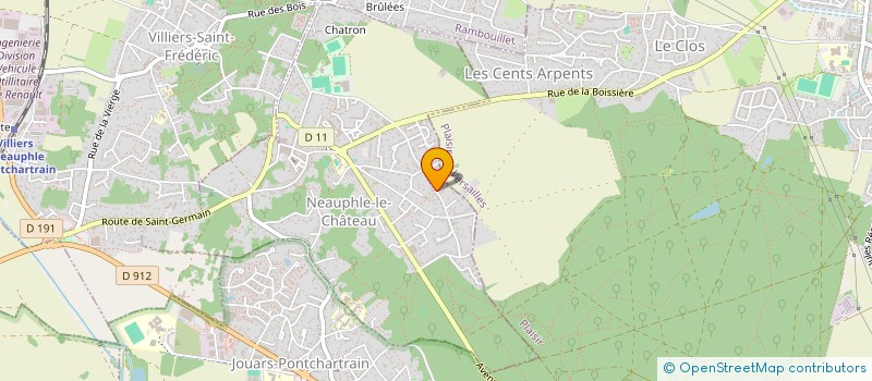 localisation de l'entreprise SCI J-D-C  NEAUPHLE-LE-CHATEAU