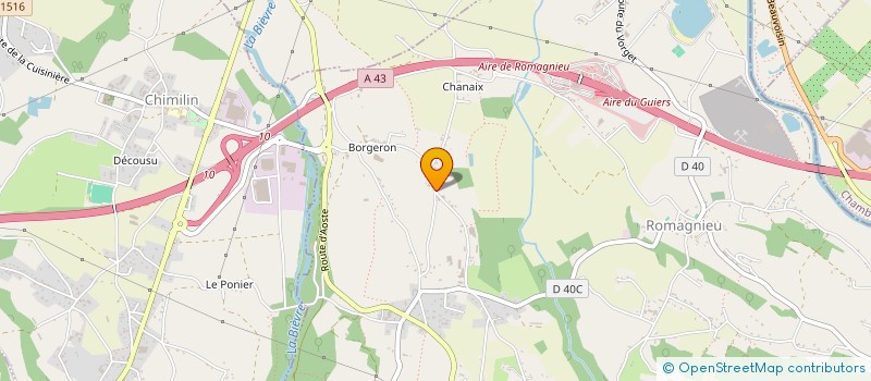 localisation de l'entreprise SCI J.D. & FILS  ROMAGNIEU