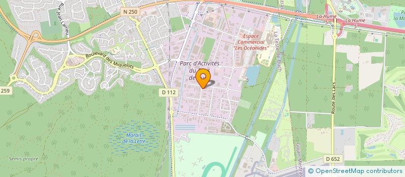 localisation de l'entreprise SCI J.D.P IMMOBILIER  LA TESTE-DE-BUCH