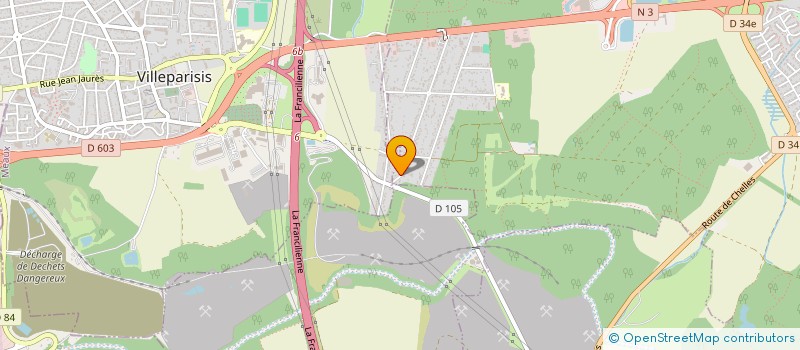 localisation de l'entreprise SCI J.D.S  CLAYE-SOUILLY