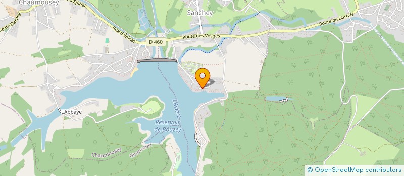 localisation de l'entreprise SCI J.E.C.  SANCHEY