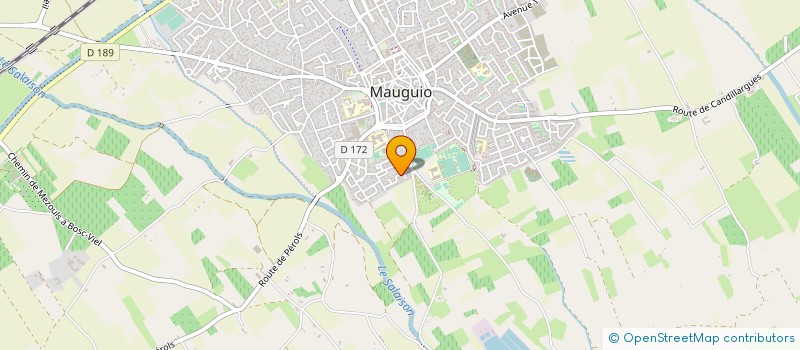 localisation de l'entreprise SCI J.E.L.  MAUGUIO