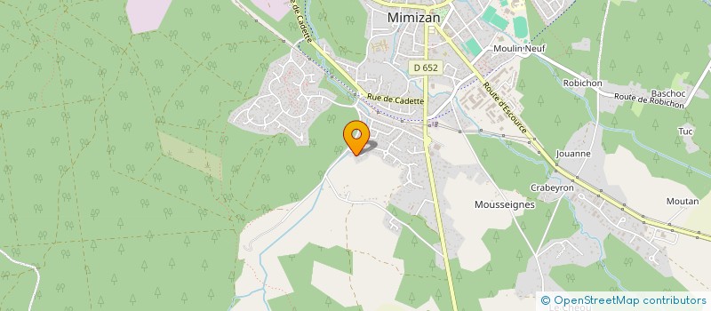 localisation de l'entreprise SCI J.E.L.  MIMIZAN