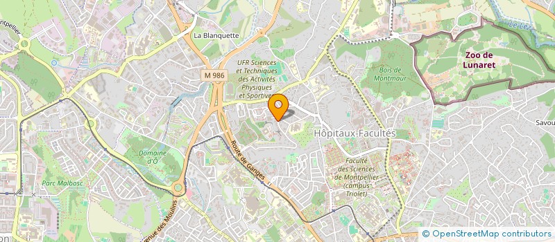 localisation de l'entreprise SCI J E M C à MONTPELLIER