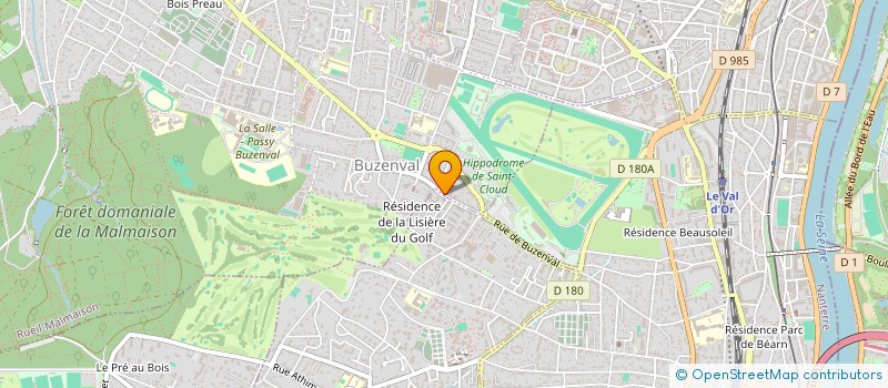 localisation de l'entreprise SCI J.E.R. 92 à RUEIL-MALMAISON