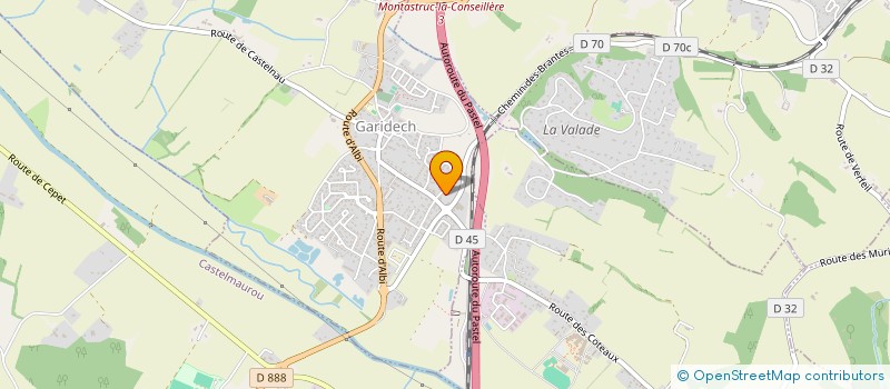 localisation de l'entreprise SCI J ET S  GARIDECH