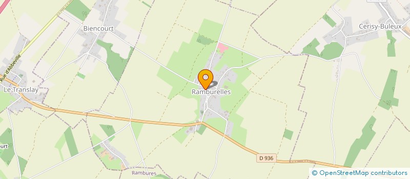 localisation de l'entreprise SCI J.F BACOUEL CONCEPT  RAMBURELLES