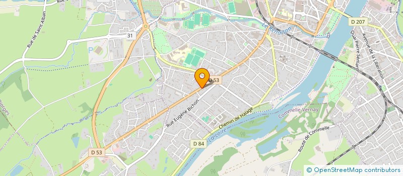 localisation de l'entreprise SCI J F D  VILLEREST